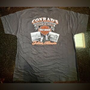 Harley Davidson Piston Burn Pocket T Conrad's City of Blues 2012 Joliet, IL 2XL